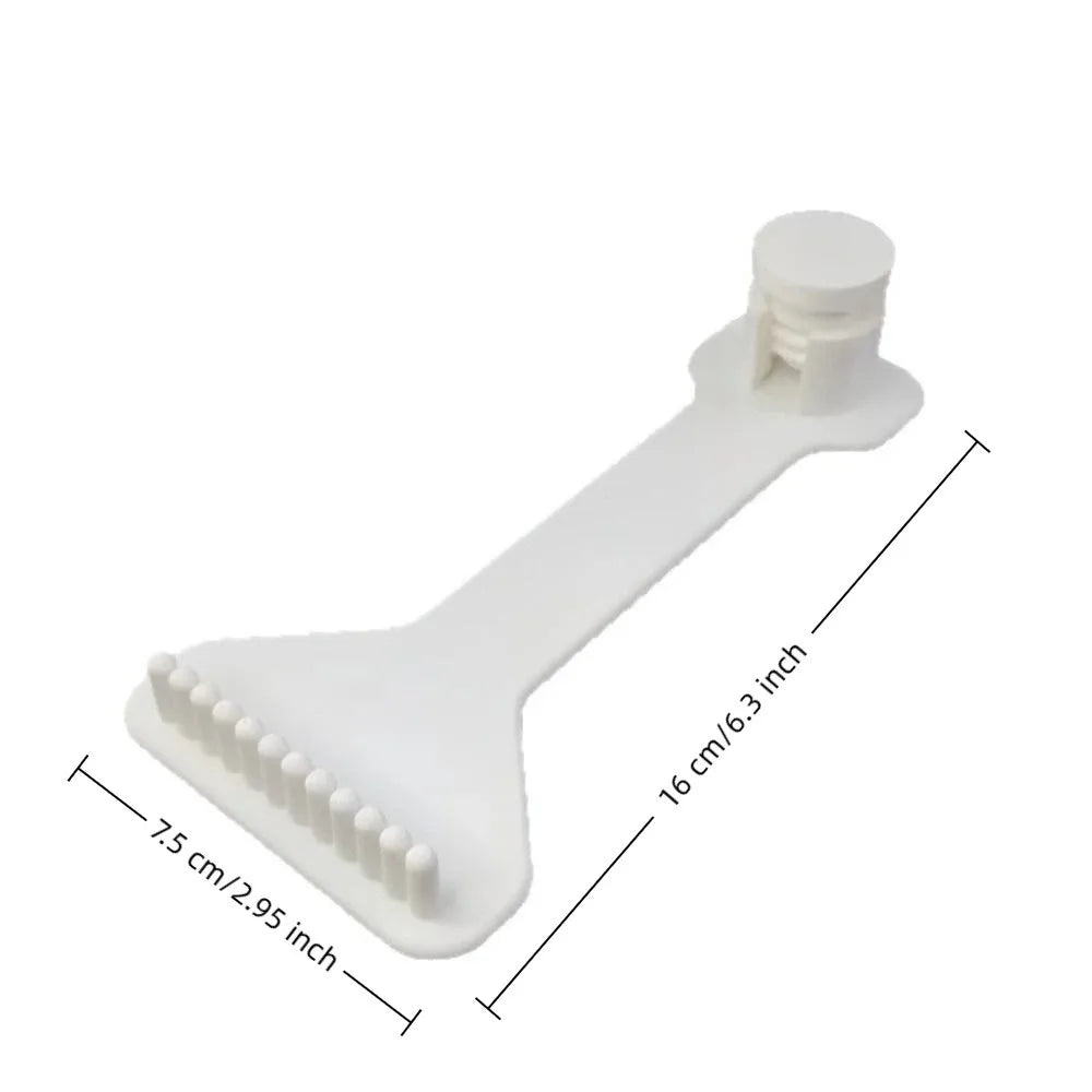 BRAIDORA Seilflechtgerät DIY | Verstellbarer Mini Webrahmen | Kunststoff | 16 cm | Schmuck Werkzeug