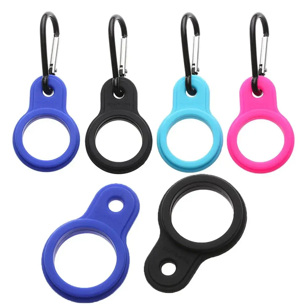 HydroClip Flaschenhalter Karabiner | Outdoor Getränkehalter | Aluminium & Nylon für Rucksack und Gürtel