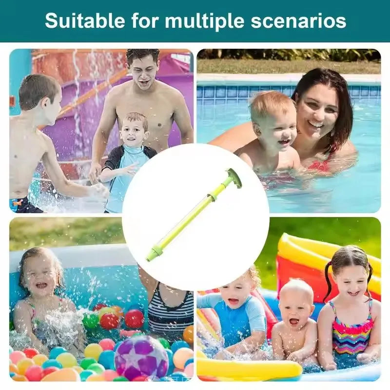 AquaBlaster Wasserpistole für Kinder | Long-Range Outdoor Spielzeug | Interaktives Sommer-Soaker-Spiel