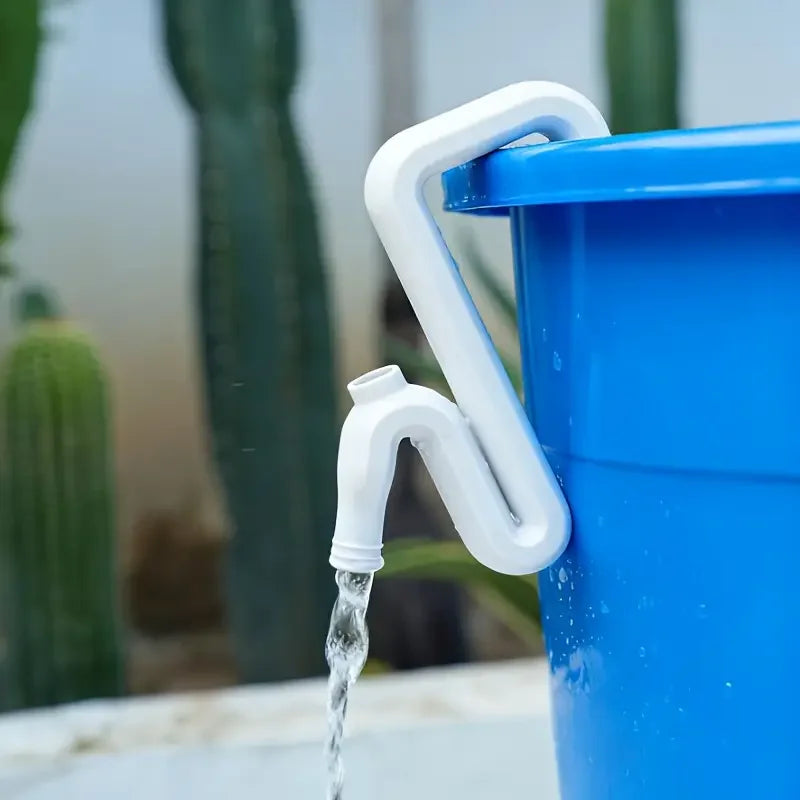 Flowrain | Regenwasser-Siphonschlauch | Selbstansaugendes Wassertransfersystem | Automatische Entwässerung & Befüllung
