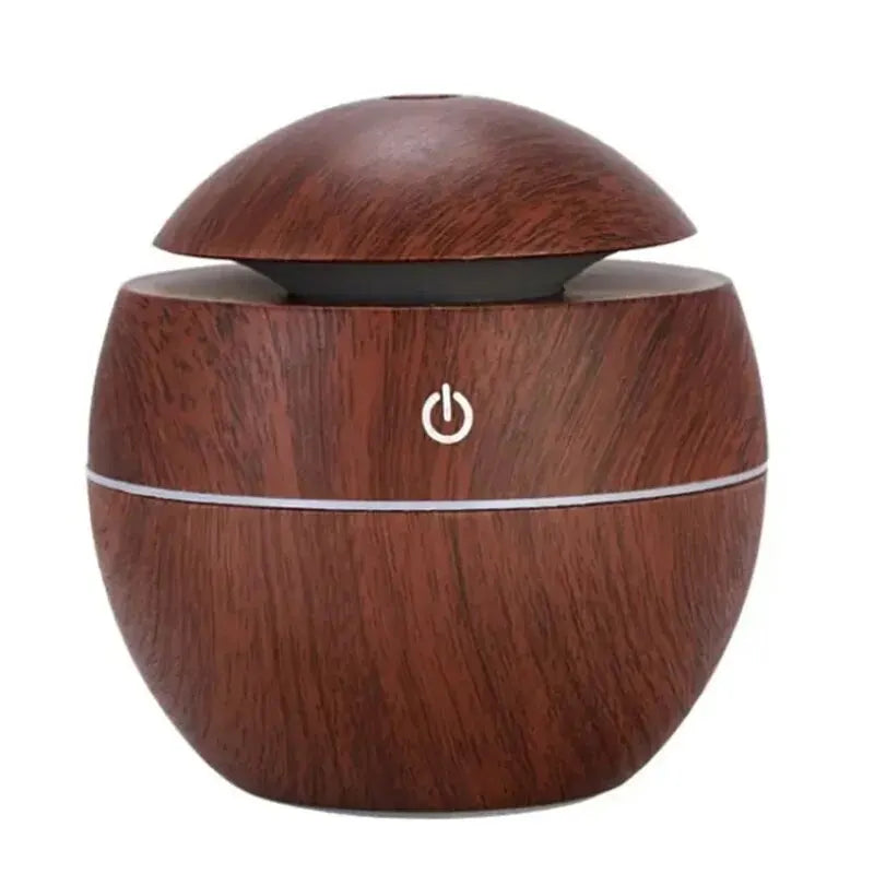 AeroMist Humidifier 130 ml | Whisper Quiet <35 dB | USB Operated & LED Light | With Aroma Oil Function