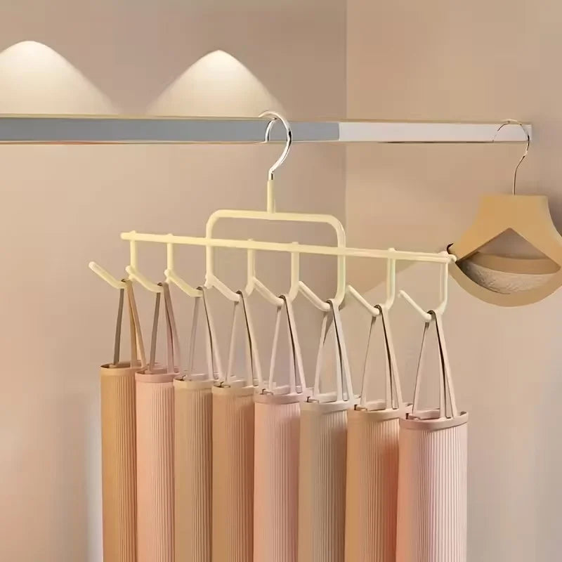 Capora Kappenhalter Wandmontage | Platz für 8 Caps | Hängender Organizer mit Haken für Schrank & Wand
