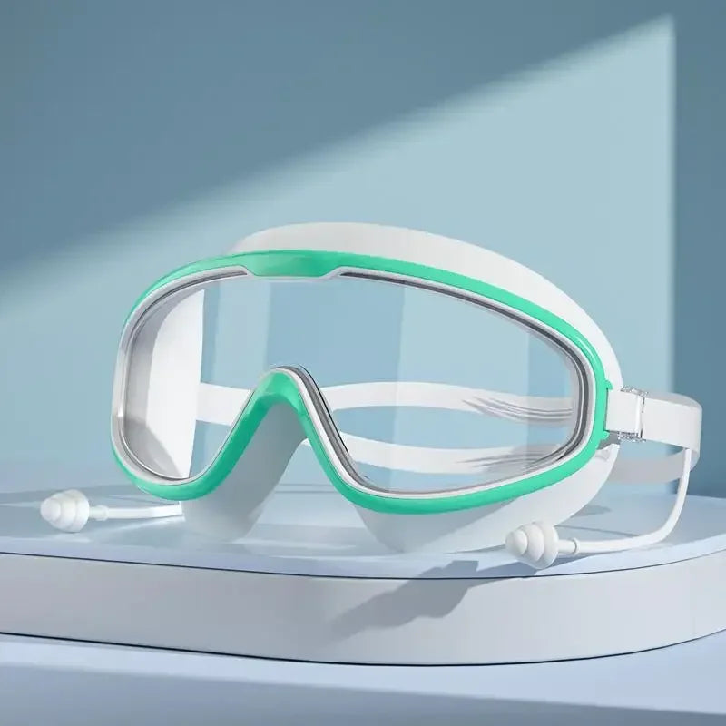 AquaVision Schwimmbrille für Erwachsene & Jugendliche | Anti-Beschlag | UV-Schutz | Weites Sichtfeld