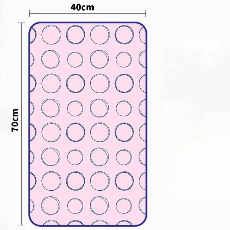 Ironova Bügelmatte 70x40 cm | Hitzebeständig bis 300°C | Faltbar & Rutschfest für Tischbügeln