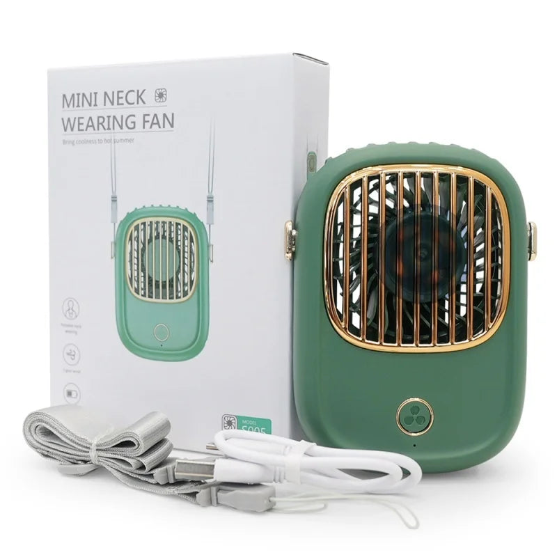 AeroLynx Portable Neck Fan | Rechargeable & Multifunctional | For Outdoors, Travel & Home