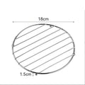 HeatNest Pro Untersetzer Edelstahl | Hitzebeständig | Isolierend | Ø ca. 120 g