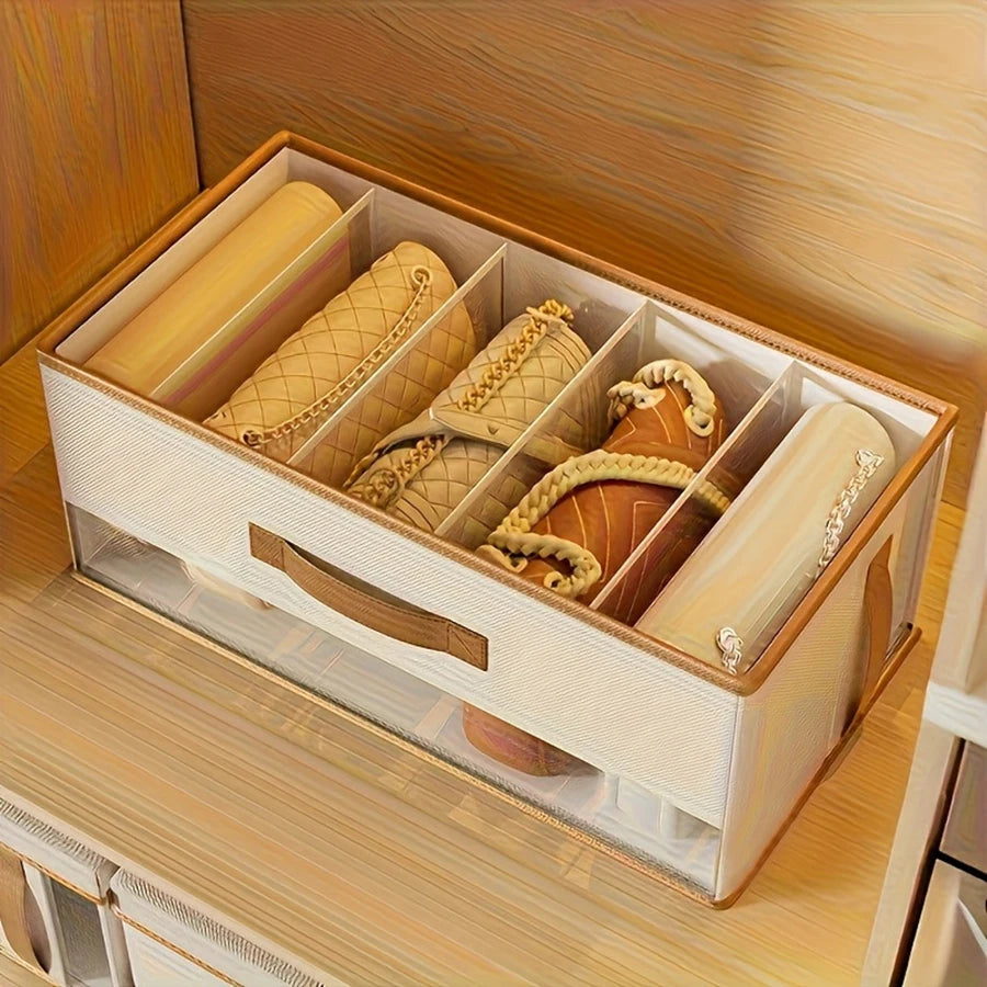 Closira Handtaschen Organizer Aufbewahrung | Staubschutz & Wiederverwendbar | Kleiderschrank Taschenhülle