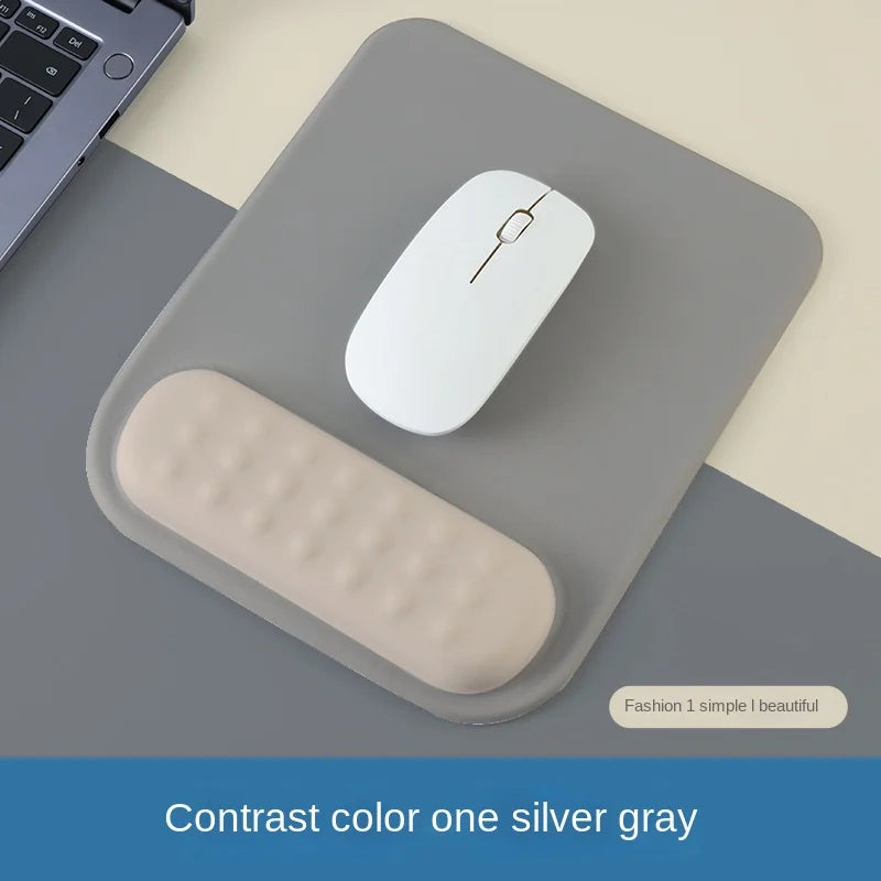 ErgoLoom Mouse Pad with Wrist Rest | Ergonomic & Non-Slip | Memory Foam & Anti-Slip Base | For Gaming & Office