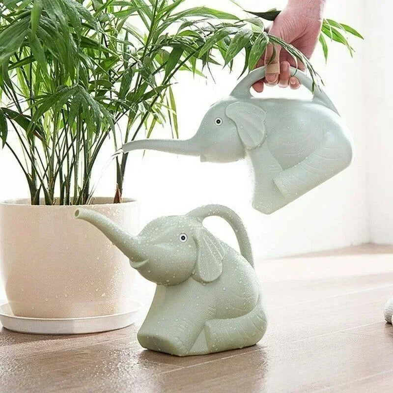 Eleplanty Gießkanne Elefant 30 cm | Kunststoff Gießkanne für Kinder & Garten | 1 Stück