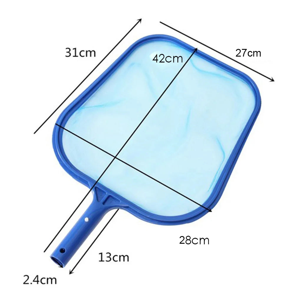 AquaSift Pool Skimmer with Telescopic Pole | Leaf Skimmer for Swimming Pool & Pond | Durable Net | Cleaning for Pool & Spa