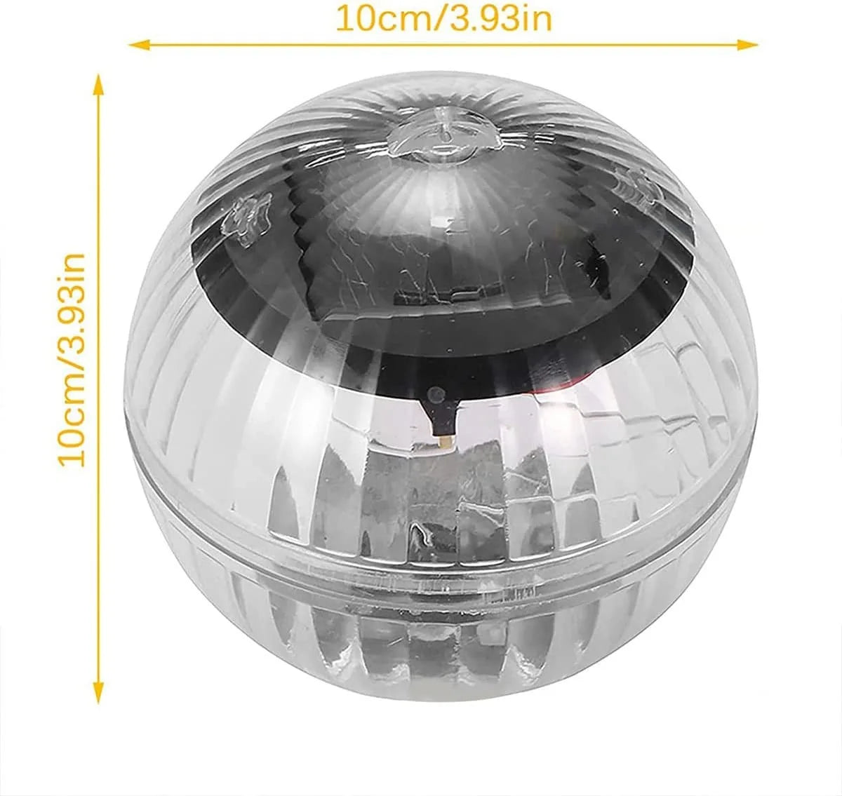 AquaLumé Solar Schwimmleuchte LED Kugel | RGB Farbwechsel | IP65 Wasserdicht | 10 cm