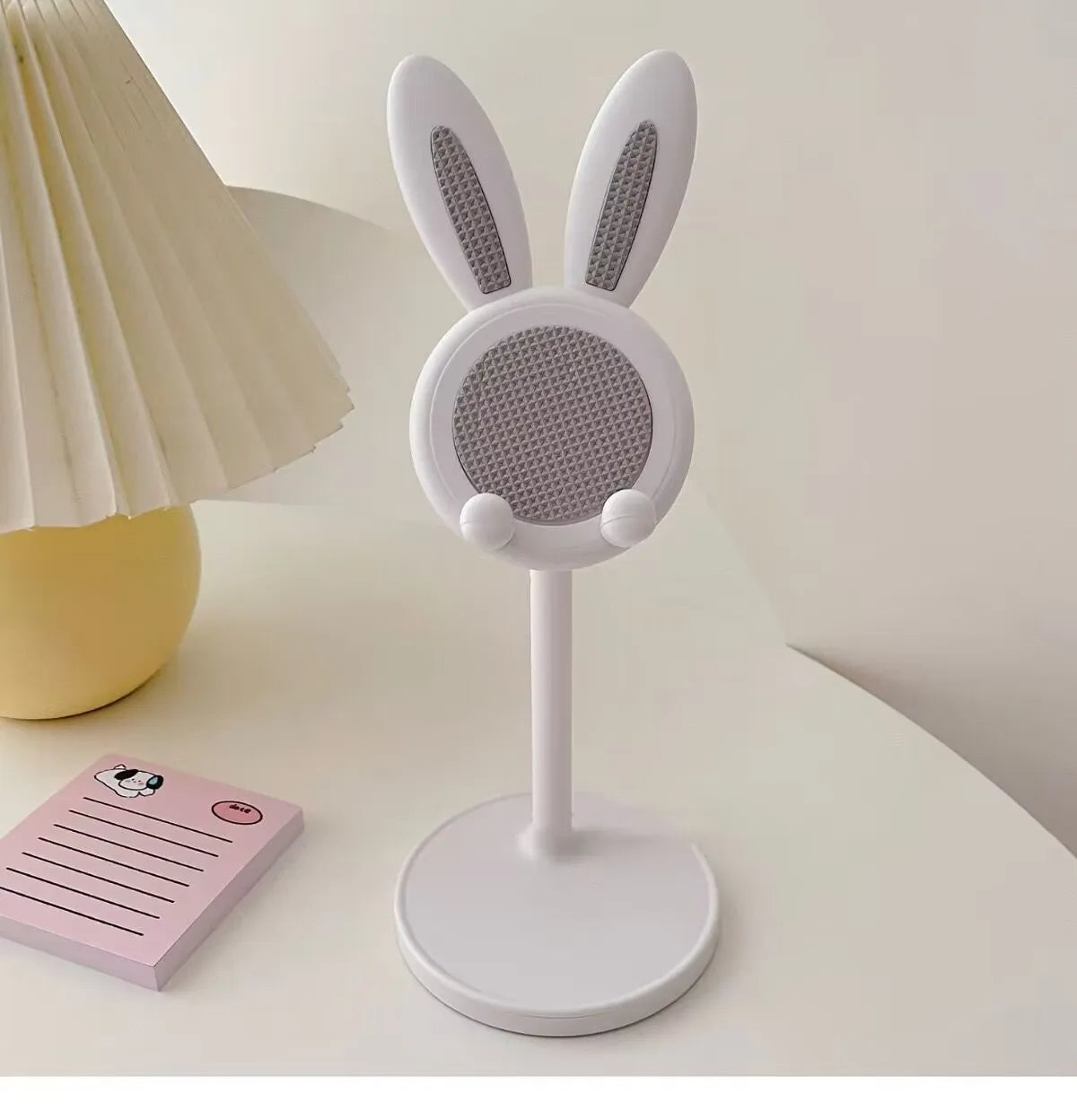 HoppelStand Phone Holder | Height Adjustable & Tiltable | Cute Bunny Design | For Phone & Tablet