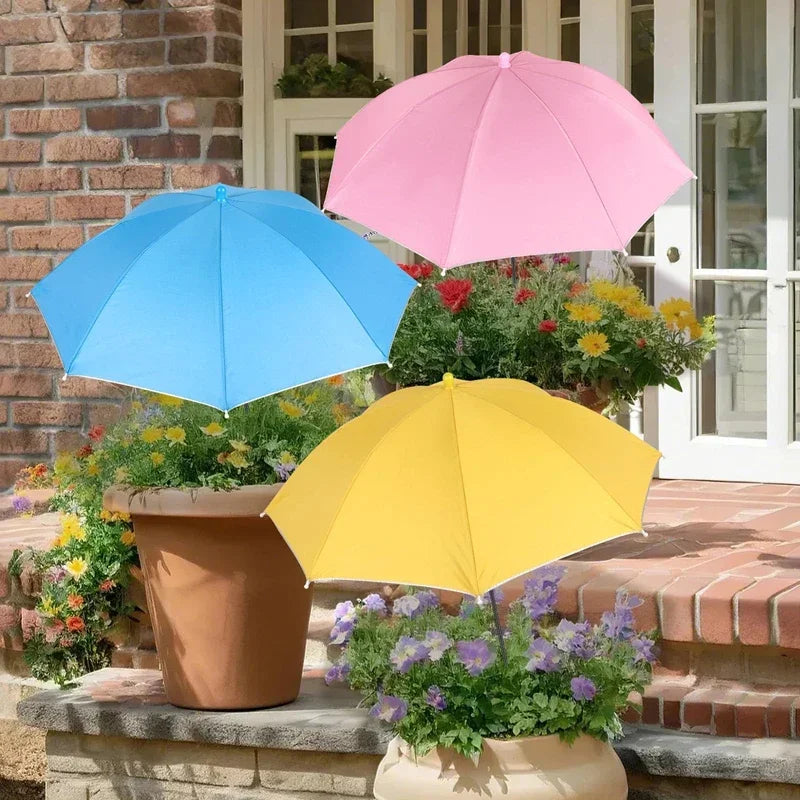 Florashade Pflanzen Sonnenschirm | Verstellbarer Pflanzenschutz | UV-Schutz Schirm mit Erdspieß | Wetterfest | Ø 60 cm