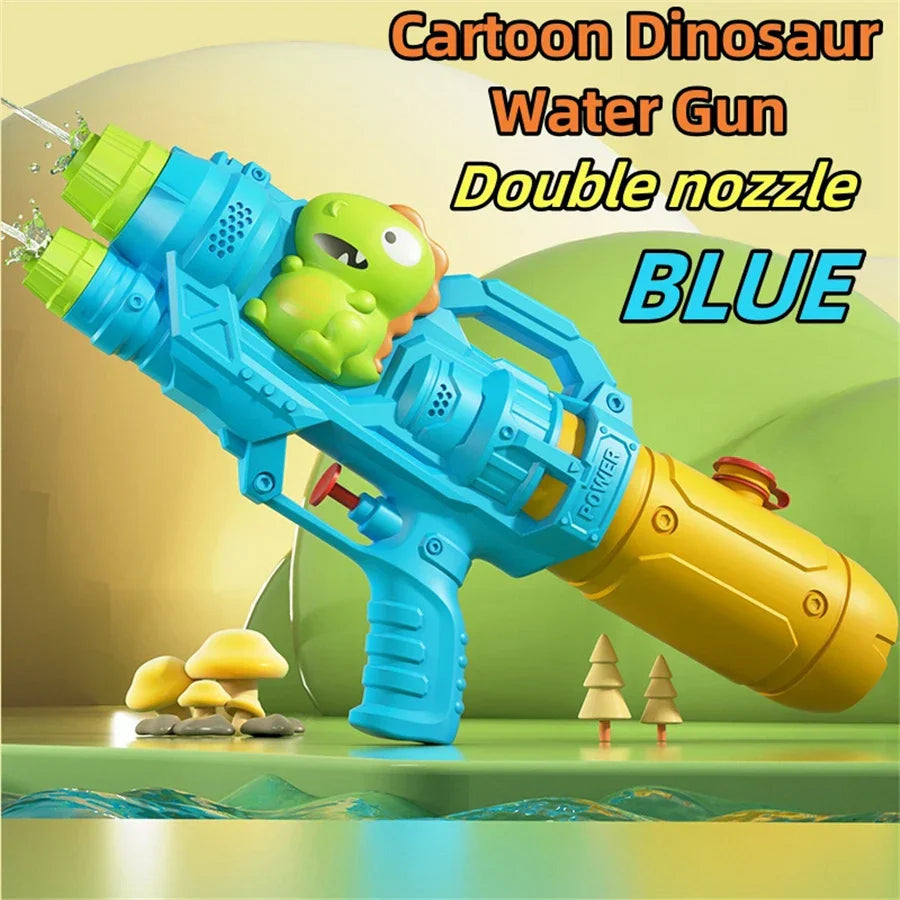 AquaKraxx Water Spray Toy for Kids | Dinosaurs, Ducks & Sharks | Double Sprinkler & Water Guns | Perfect for Garden, Beach & Pool