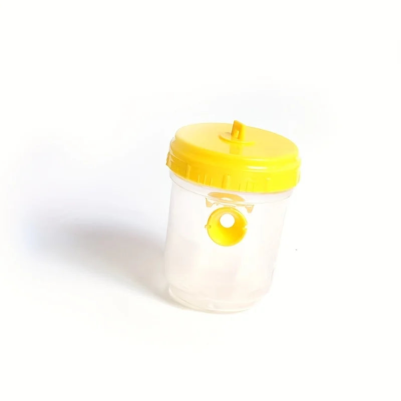EcoTrap Durchsichtige Outdoor-Insektenfalle | Kunststoff | Effektiv gegen Fruchtfliegen & Wespen | Transparent zur einfachen Kontrolle