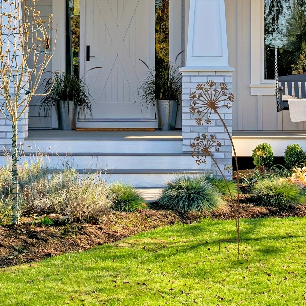 Floracento Gartenstecker Blume | Metall | Dekorative Beet- & Balkonstecker für Außenbereich