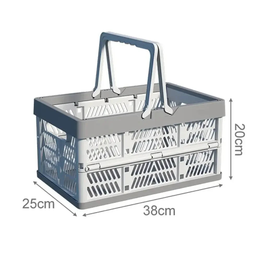 Foldex Storage Basket | Foldable & Durable | Up to 7 kg Load Capacity | Space-Saving Design