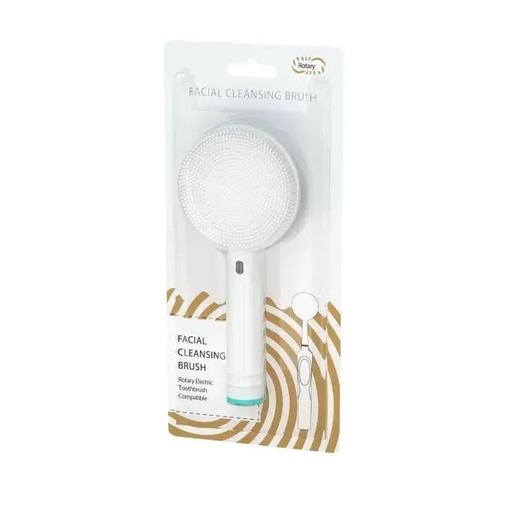 DermaVibe Silikon-Gesichtsreinigungsaufsatz für elektrische Zahnbürsten – Sanfte Tiefenreinigung & Gesichtsmassage
