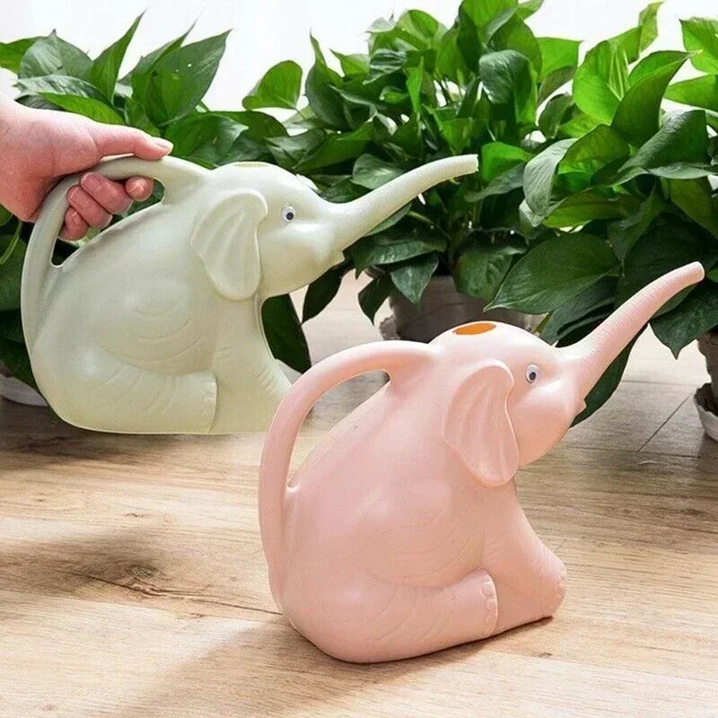 Eleplanty Gießkanne Elefant 30 cm | Kunststoff Gießkanne für Kinder & Garten | 1 Stück