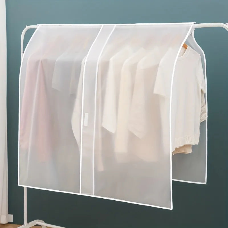 Closira | Kleiderschutzhülle für Kleiderstange | Staubdichte PEVA-Kleiderabdeckung | 110 × 110 cm