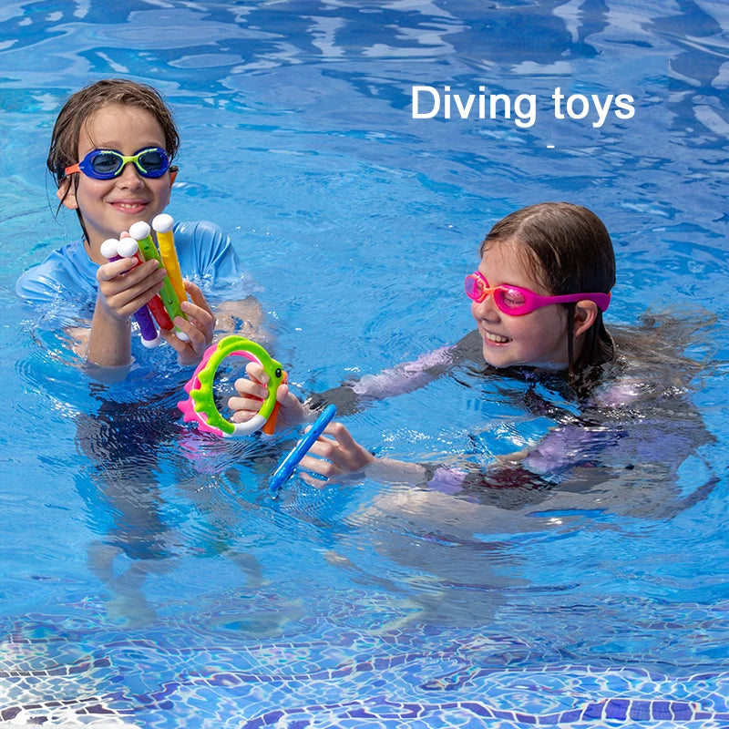 AquaFunz Bunte Kinder Wasserspielzeuge | Pool Zubehör & Sommer Outdoor Spielset | Spaß & Bewegung