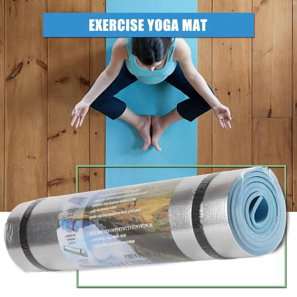 Flexiva Yoga Matte | EVA Fitness- & Trainingsmatte | 180 × 50 × 0,6 cm | Rutschfest & Feuchtigkeitsabweisend | Für Yoga, Fitness & Camping