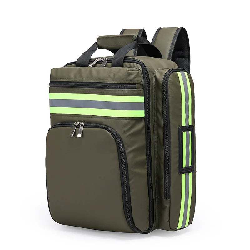 Emergency Backpack SafePak Rescue+ | Waterproof & Reflective | For First Aid & Survival | 45×35×15 cm