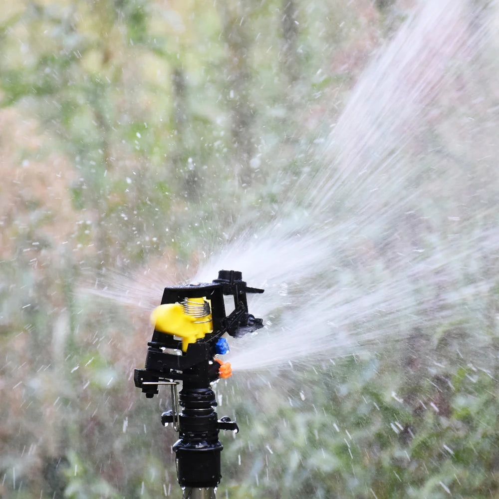 HydroSpin Rasensprenger 360° | 1/2" Außengewinde | 5–12 m Reichweite