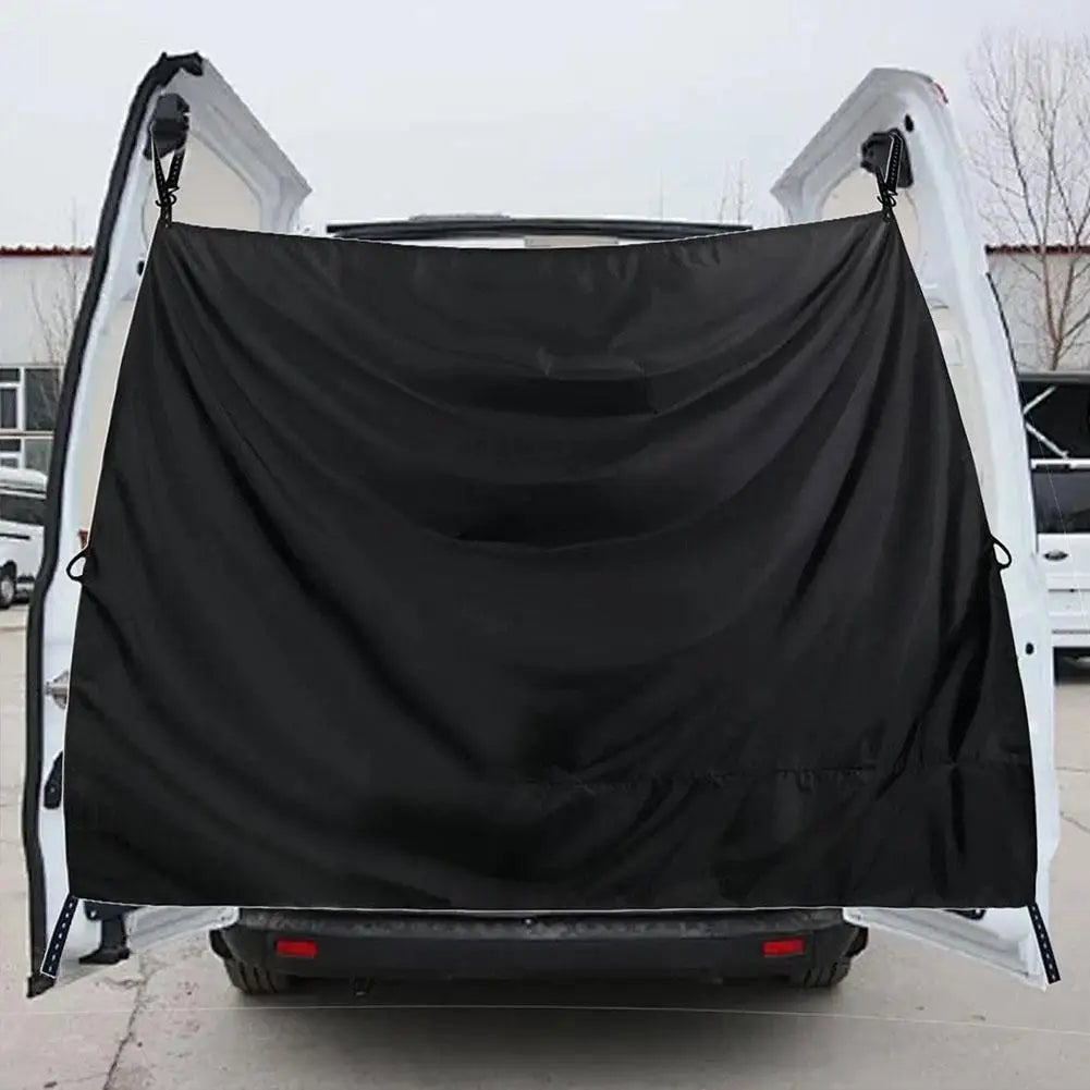CamperShield Wohnmobil Rückwandvorhang | Wasserdicht & Sonnenblende | Sichtschutz für Camper & Vans | 180 x 230 cm