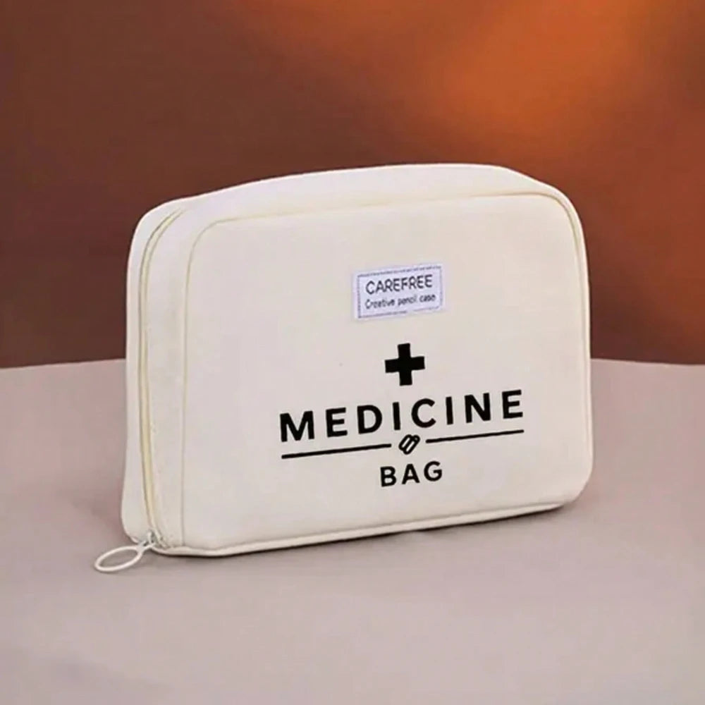 MediMaus Medikamententasche Organizer | Reise Erste-Hilfe Tasche | Pillen & Medikamente Aufbewahrung | Tragbar | Für Haushalt & Outdoor