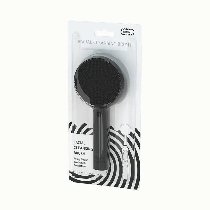 DermaVibe Silikon-Gesichtsreinigungsaufsatz für elektrische Zahnbürsten – Sanfte Tiefenreinigung & Gesichtsmassage