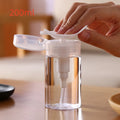 NailFlow Pump-Spenderflasche | Nachfüllbarer Flüssigkeitsspender | 120 ml / 150 ml / 200 ml