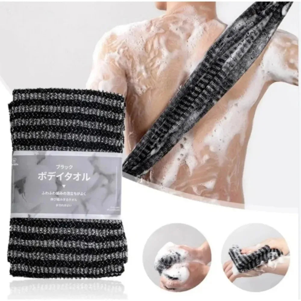 DermaGlide Unisex Rücken-Peeling | Dusch-Körperpeeling | Sanfte Hautpflege | Tiefenreinigung