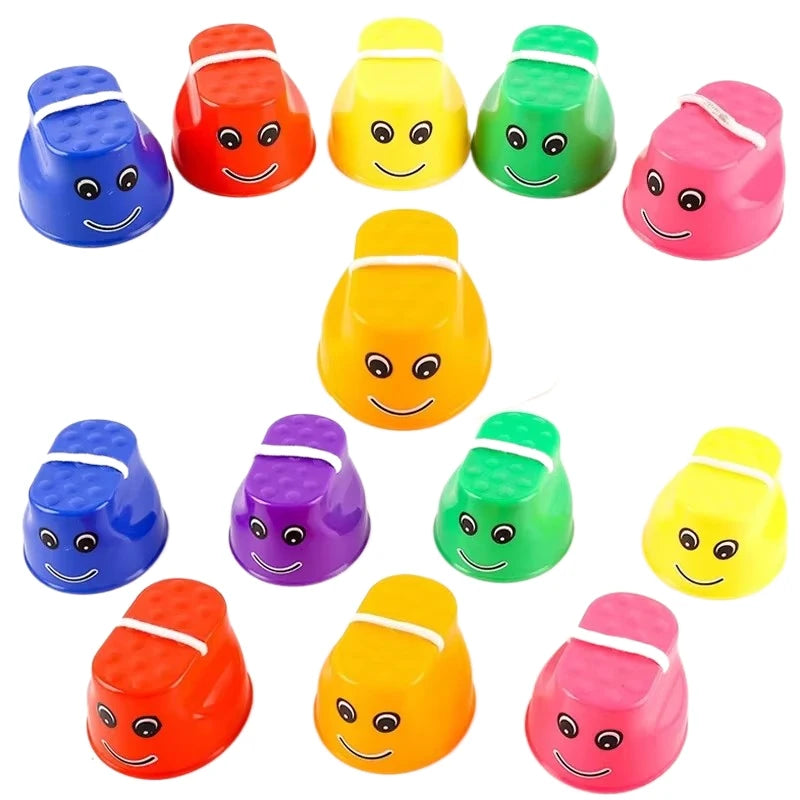 SmileStep Sprungstelzen für Kinder | Balance- & Koordinationstrainer | Sensorisches Bewegungsspiel für Innen & Außen