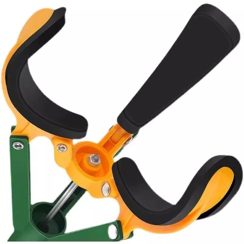 Frugano Pro Obstpflücker Greifer | 3-Klauen Fangkorb | Aluminium Teleskopstange
