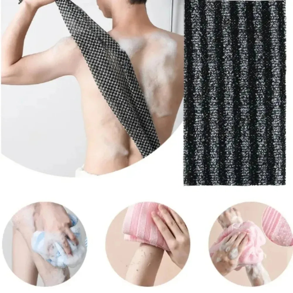 DermaGlide Unisex Rücken-Peeling | Dusch-Körperpeeling | Sanfte Hautpflege | Tiefenreinigung