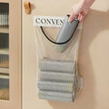 BagNest Aufbewahrungsnetz | Wandmontierter Taschenorganizer | Platzsparender Beutelspender | Für Einkaufstüten & Haushaltsartikel