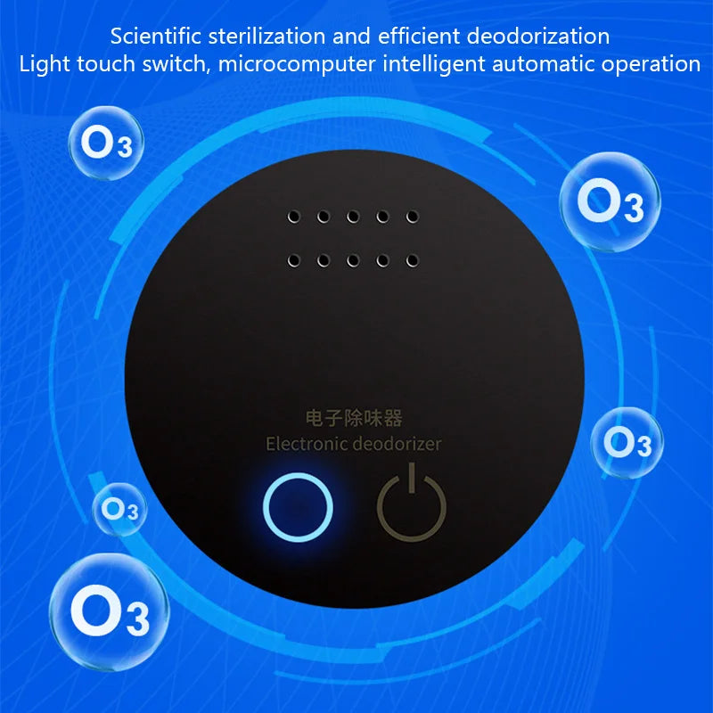 PureVento Ozongenerator Luftreiniger | Geruchsentferner & Sterilisation | USB | Für Küche & Bad