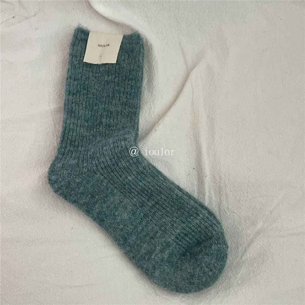 Cuddle Warmth | Women's Thermal Socks | 9% Wool & Cashmere | Extra Thick & Soft | Japanese Knit Style