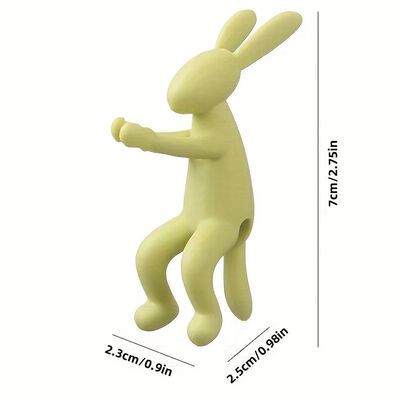 GreenHug Pflanzen Stecklingshalter Hase | Stängelstütze für Vase | 7 cm