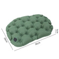 Campivo Sitzkissen Aufblasbar | Komfortables Outdoor-Sitzpolster | TPU-Nylon | 36 x 28 cm