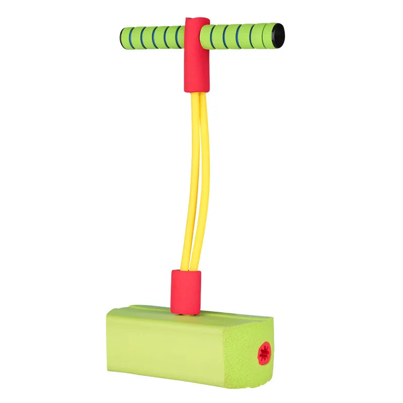 Hoparoo Schaumstoff-Pogo-Stick für Kinder | Sprungtrainer mit Quietschfunktion | Balance- & Koordinationsspielzeug