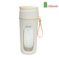 VitaBlend | Tragbarer Mini Mixer 3000 mAh | USB Smoothie-Maker mit 8 Edelstahlklingen | Tritan Mixbecher