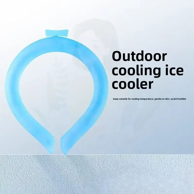 CoolVivo | Kühlender Nackenring | Wiederverwendbare Nackenkühlung | Für Sport, Reisen und Outdoor-Aktivitäten
