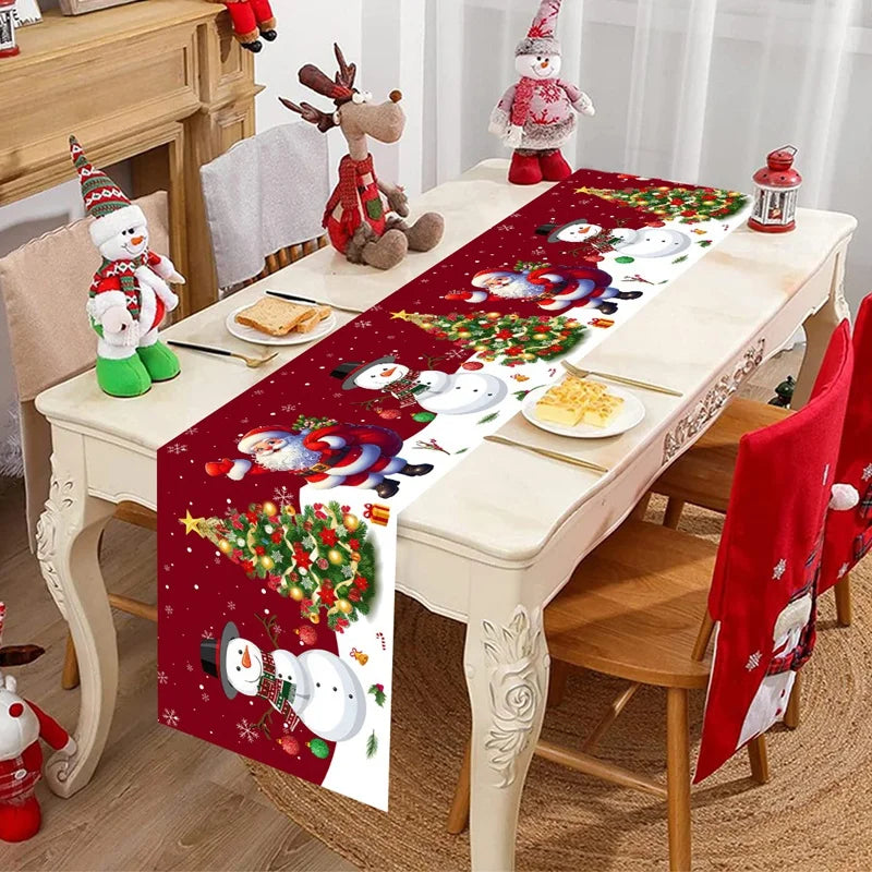 Christmas Table Runner Festivia | 180×35 cm | Elegant & Festive | Table Decor for Christmas & New Year 2025/2026