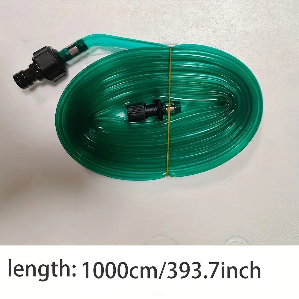 AquaMist Mikro-Sprinkler Schlauch | Tropfbewässerung | Garten & Rasen | Kühlender Sprühnebel