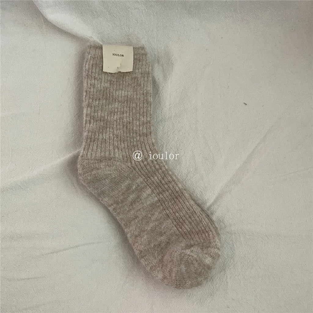 Cuddle Warmth | Women's Thermal Socks | 9% Wool & Cashmere | Extra Thick & Soft | Japanese Knit Style