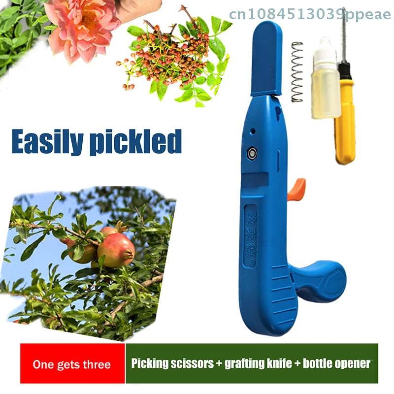 HarvestMate Multifunktionale Pflückschere | Obst- & Gemüse-Picker | Garten- & Obstbauwerkzeug 20,5 cm