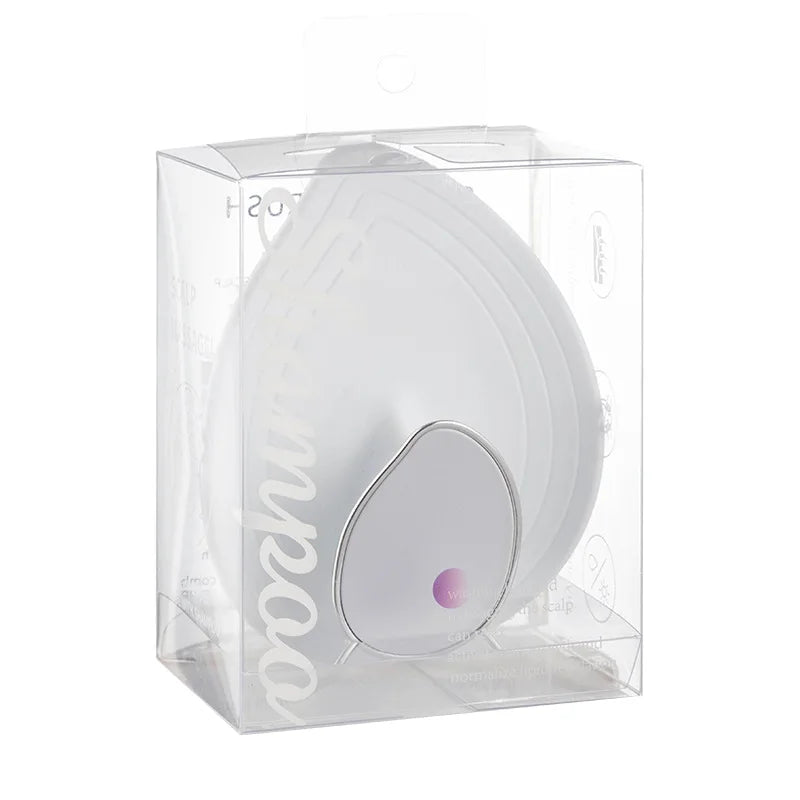 DermaSilk Kopfhaut Massagebürste | Sanfte Reinigung & Peeling | 11 cm Ergonomisches Design