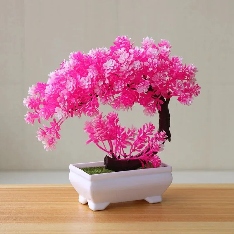 Bonsaira Künstlicher Bonsai im Topf | Realistische Deko-Pflanze | 27 x 18 cm | Pflegefrei für Tisch & Regal